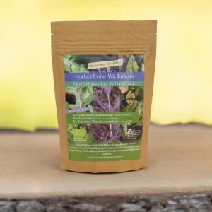 Farbenfrohes Wildkräuter Bio-Gartensaatgut für Salat und Rohkost