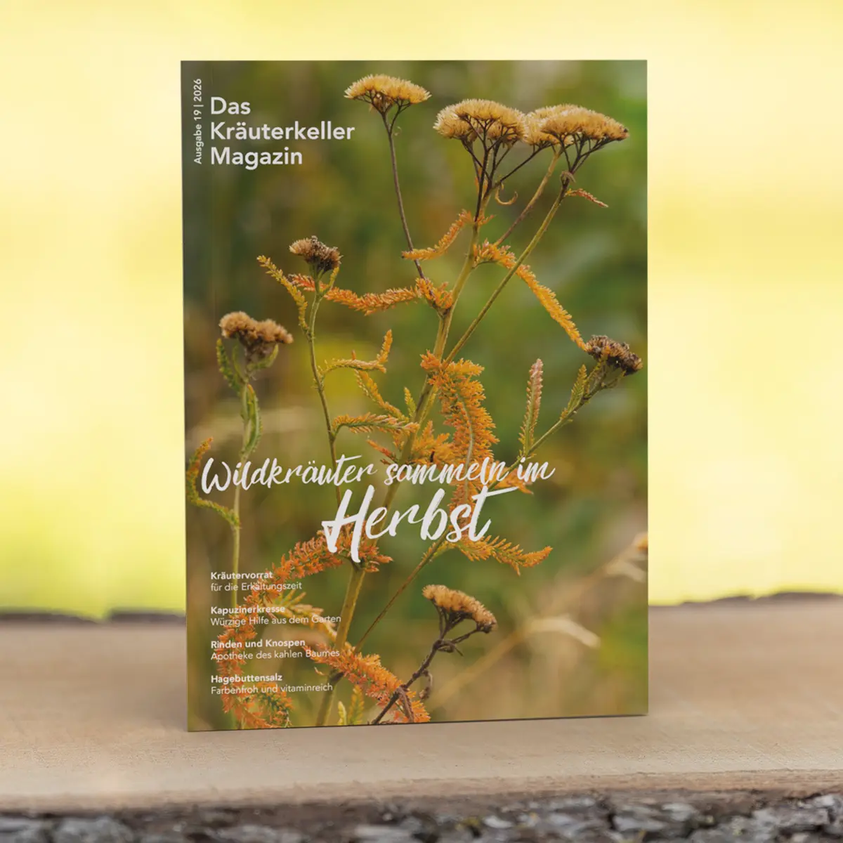 Wildkräutermagazin für den Herbst 2026