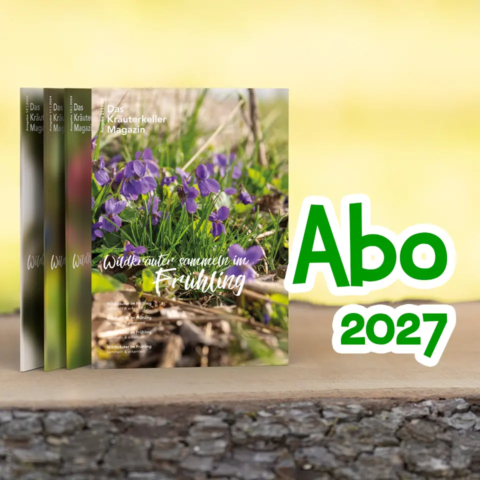 Wildkräuter Magazin Abo für das Jahr 2027