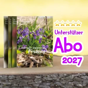Wildkräuter Magazin Abo für Unterstützer Jahr 2027