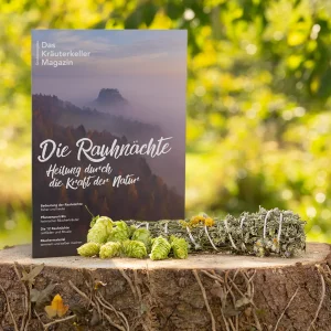 Rauhnächte Set mit Räucherbündel und Magazin für die Rauhnächte 2025