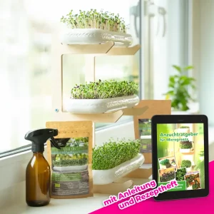 Microgreen Selbstversorger Set mit Vorratsrolle